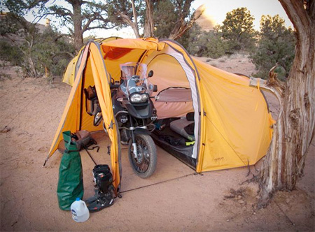 Motorcycle Camping Tent