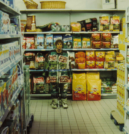 Food Store Camouflage Art