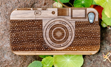 Wooden Camera iPhone Case