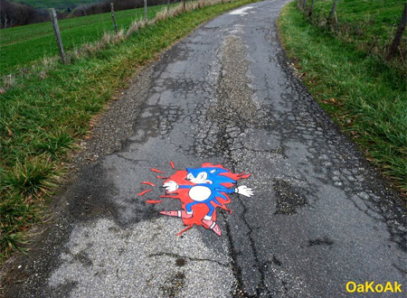 Sonic Street Art