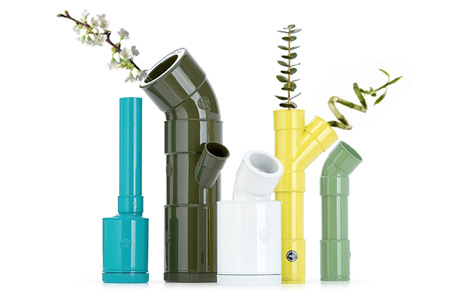 Pipe Vases