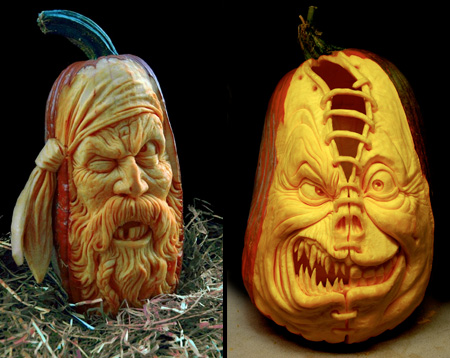 Pumpkin Sculptures