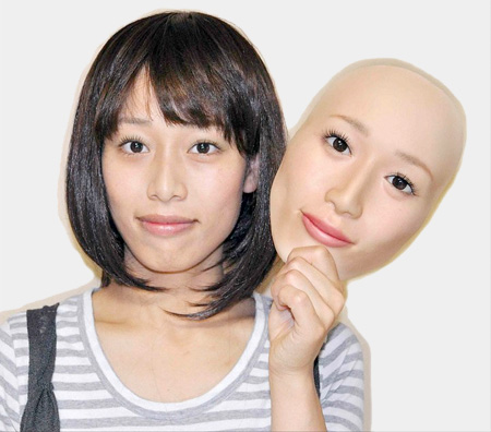 Realistic Human Face Mask