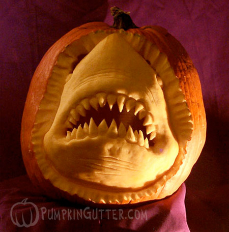 Shark Pumpkin