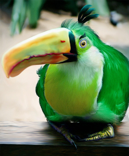 Green Bird