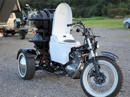 Toilet Motorcycle