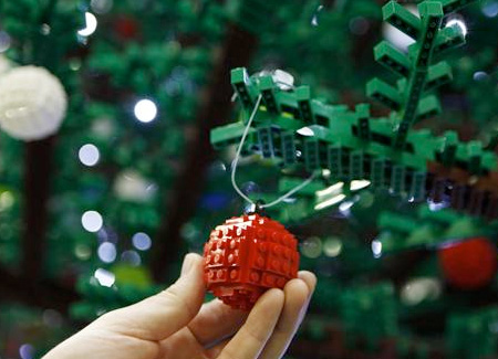 LEGO Christmas Ornament