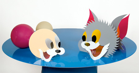 Tom and Jerry Sculpture