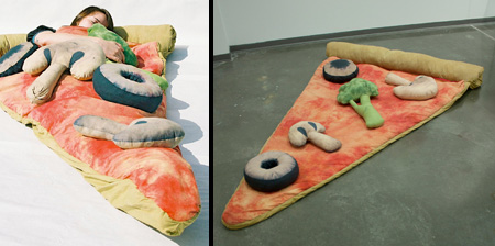 Pizza Sleeping Bag