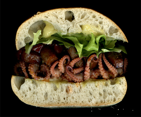 Octopus Sandwich