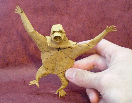 Origami Orangutan