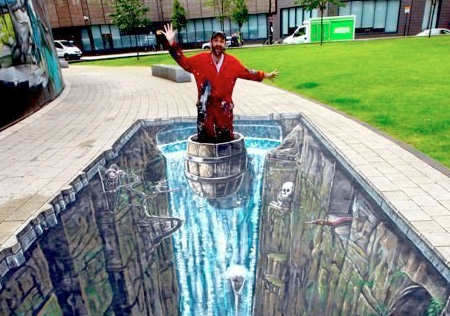 3D Waterfall