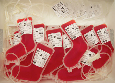 Christmas Blood Bags