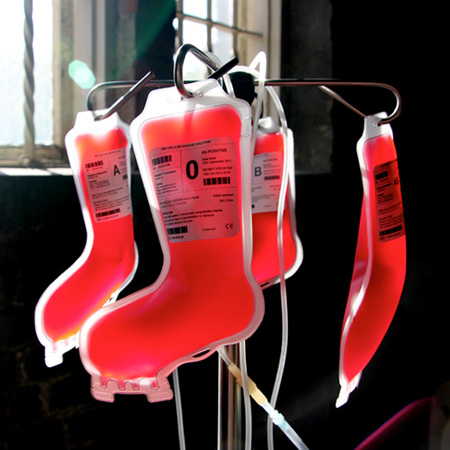 Stocking Blood Bags