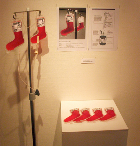 Santa Claus Blood Bags