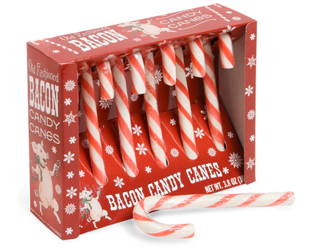 Bacon Candy Canes