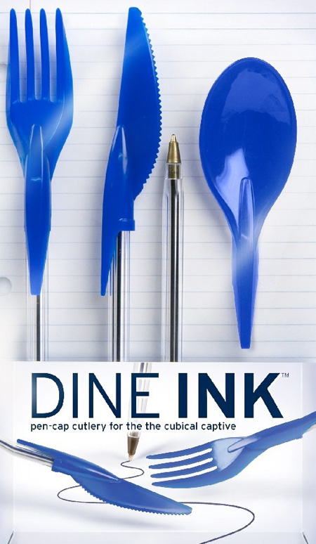 Pen Cap Utensils