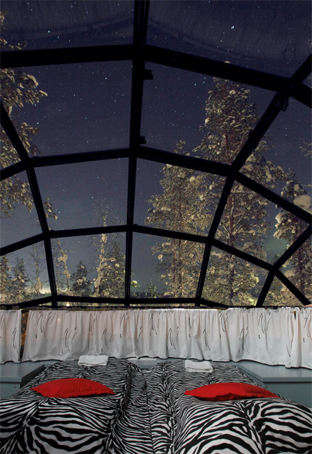 Glass Igloo Interior