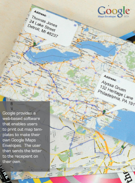 Google Maps Envelope