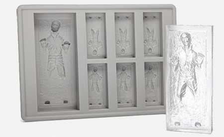 Han Solo in Carbonite Ice Cube Tray
