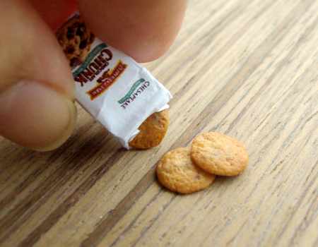 Miniature Chocolate Chip Cookies