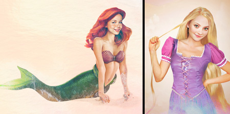 Realistic Disney Princesses