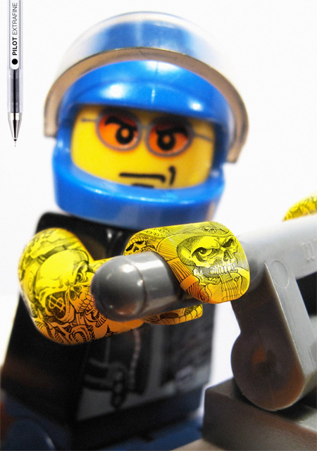 LEGOs with Tattoos