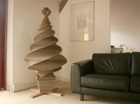 Cardboard Christmas Tree