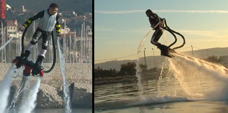 Water Powered Flyboard