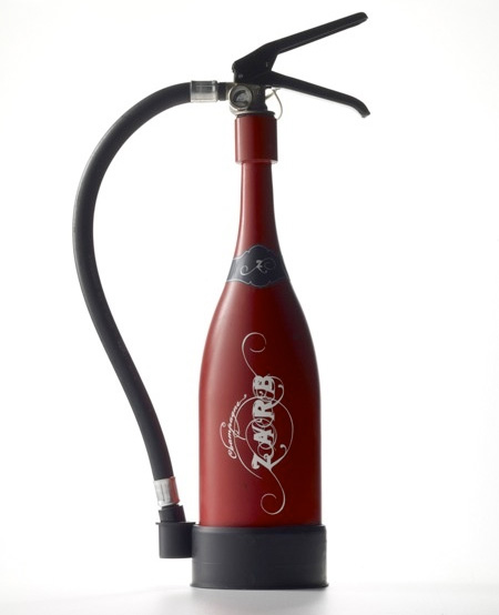 Zarb Fire Extinguisher Champagne