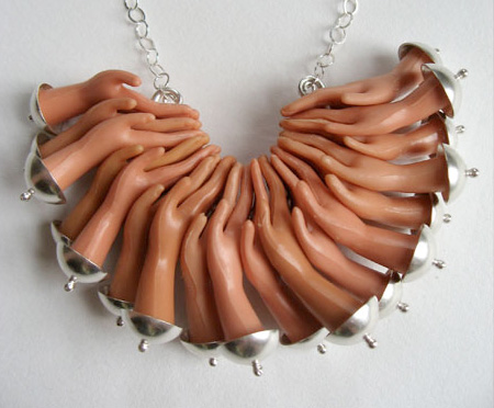 Barbie Hands Neckpiece