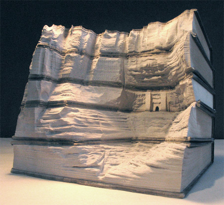 Mountains Carved Into Books