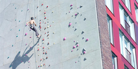 Rock Climbing Building