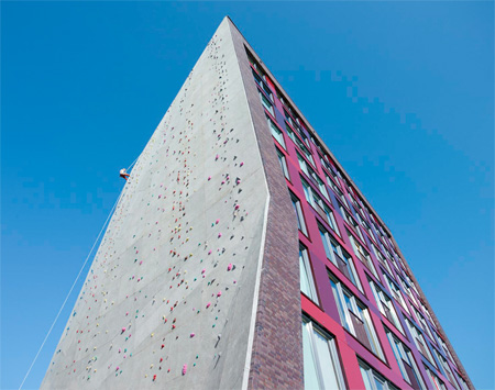 Climbing Wall Dormitory