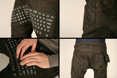 Computer Keyboard Jeans