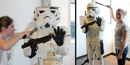 Stormtrooper Cake