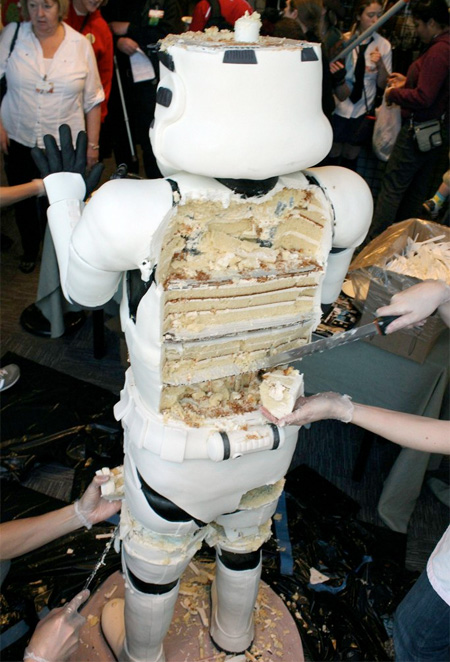 Life-Size Stormtrooper Cake
