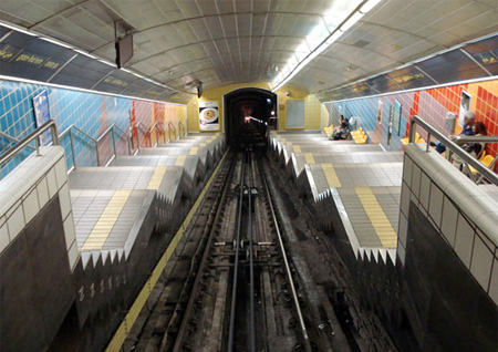 Uphill Subway