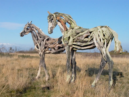 Driftwood Sculptures