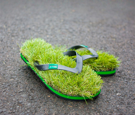 KUSA Grass Flip Flops