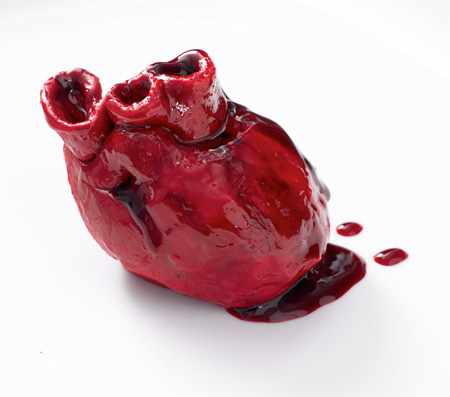 Bleeding Heart Cake