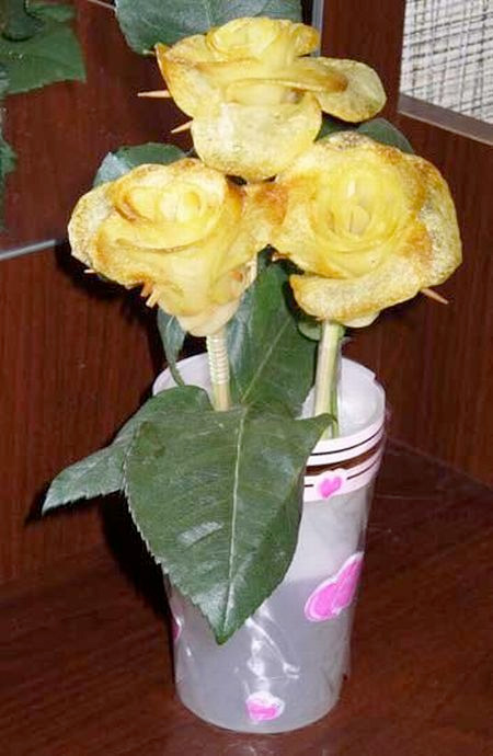 Potato Roses