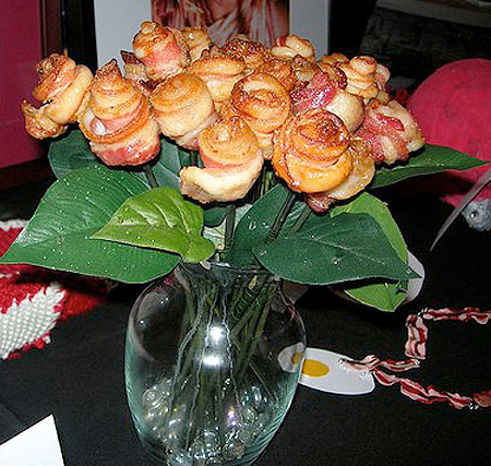 Bacon Roses