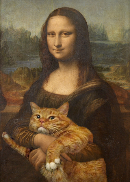 Mona Lisa Cat