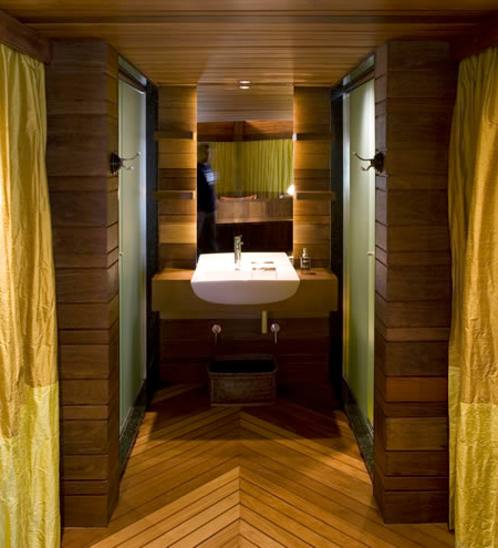 Wooden Bathroom