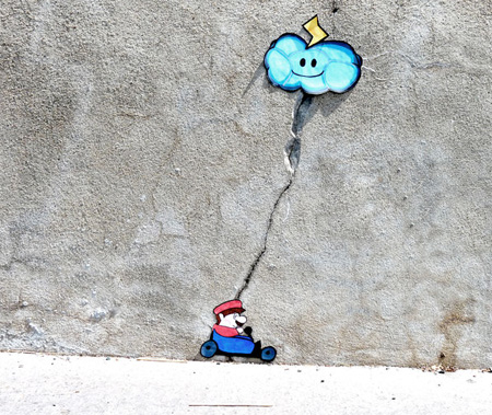 Mario Street Art