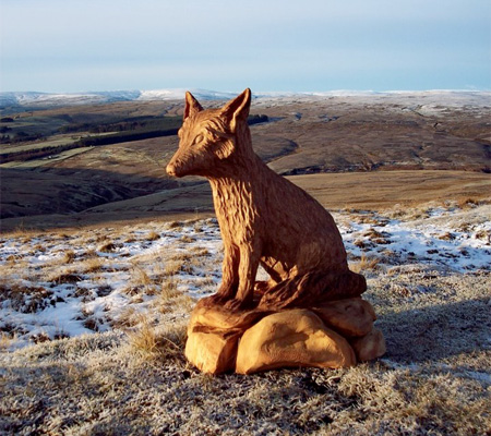 Fox Tree Sculpture