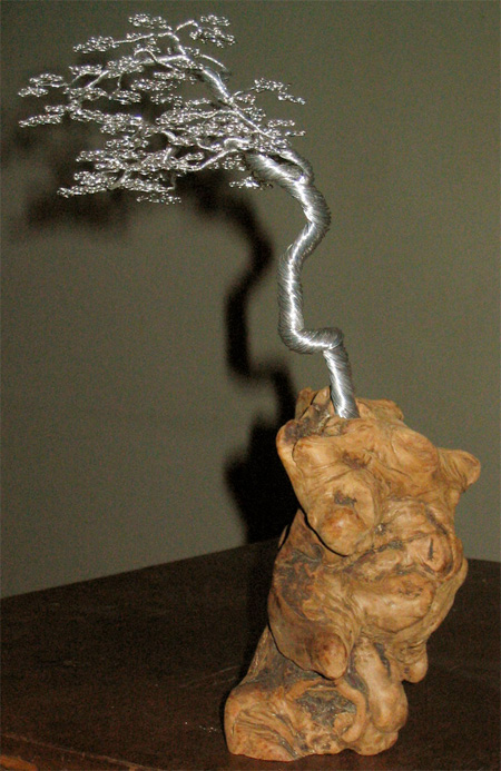 Wire Bonsai Tree