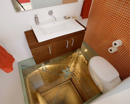 Elevator Shaft Bathroom