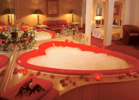 Heart Shaped Hot Tub